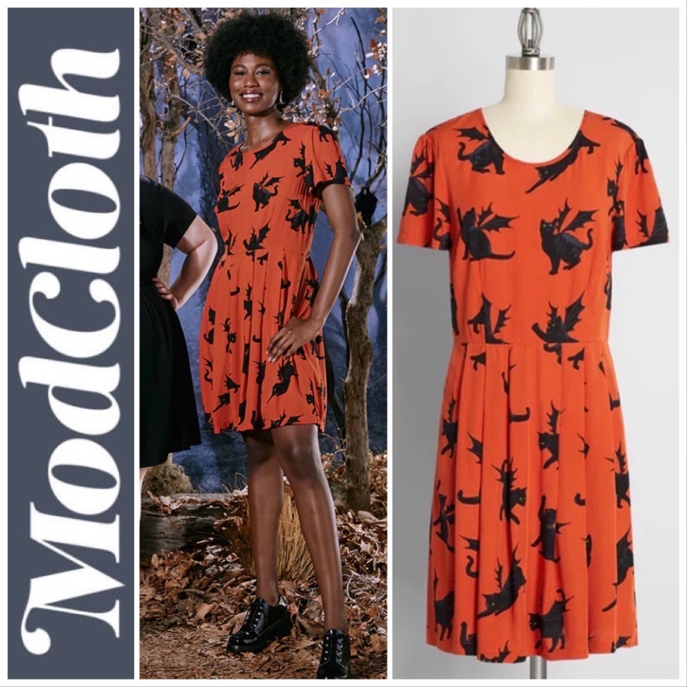 ModCloth Bats in the Cradle Dress by Dangerfield